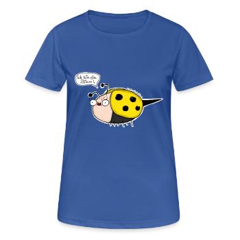Marvinbiene - Premium Longsleeve - Women - Women's Breathable T-Shirt - royal blue - Front - AI Model Female 172 light (172cm)
