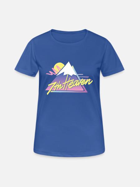 7th Heaven - Women's Breathable T-Shirt - royal blue