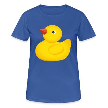 bath bath bathtub bathtub shower shower36 - Women's Breathable T-Shirt - royal blue - Front - AI Model Female 172 light (172cm)