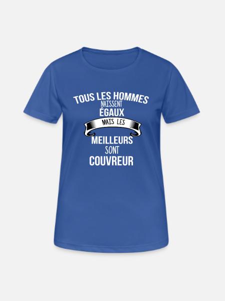 Humor gift roofer - Women's Breathable T-Shirt - royal blue
