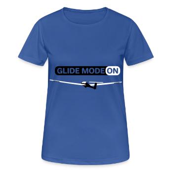 Glider Gliding Glider Glider Pilot Pilot - Women's Breathable T-Shirt - royal blue - Front - AI Model Female 172 light (172cm)