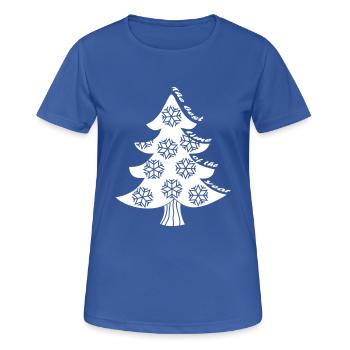 The best time of the year - Frauen T-Shirt atmungsaktiv - Royalblau - Vorne - AI Model Female 172 light (172cm)