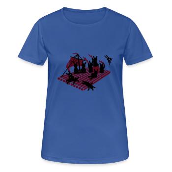 Floß der Medusa / medusas raft (2c) - Women's Breathable T-Shirt - royal blue - Front - AI Model Female 172 light (172cm)
