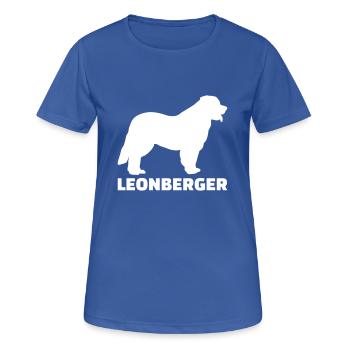 Leonberger - Women's Breathable T-Shirt - royal blue - Front - AI Model Female 172 light (172cm)