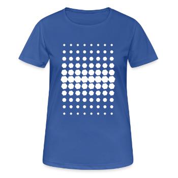 Pattern trend - Women's Breathable T-Shirt - royal blue - Front - AI Model Female 172 light (172cm)