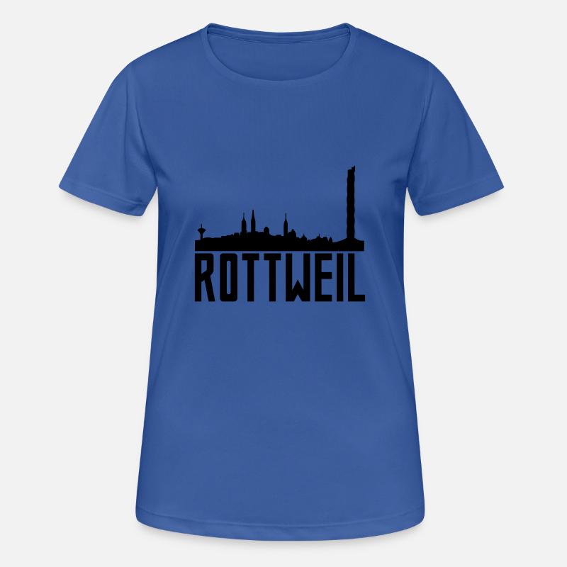 rottweil - Women's Breathable T-Shirt - royal blue