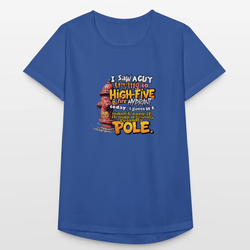 High Five on a Fire Hydrant Women's Breathable T-Shirt