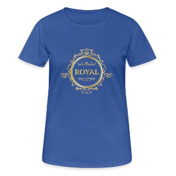 Just Be-Royal. - T-shirt respirant Femme - bleu royal - Devant - AI Model Female 172 light (172cm)