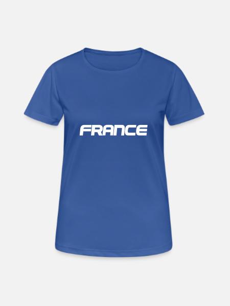 France4 - Women's Breathable T-Shirt - royal blue
