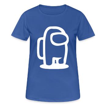 Spaceman - Women's Breathable T-Shirt - royal blue - Front - AI Model Female 172 light (172cm)