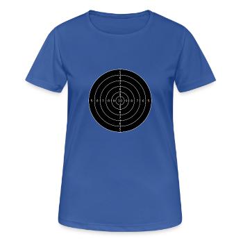 Target - Women's Breathable T-Shirt - royal blue - Front - AI Model Female 172 light (172cm)