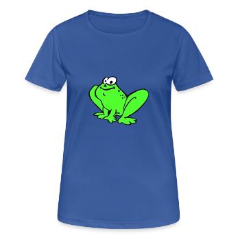Toad - Women's Breathable T-Shirt - royal blue - Front - AI Model Female 172 light (172cm)