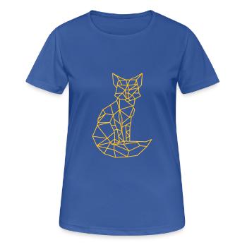 Kleiner Fuchs - Frauen T-Shirt atmungsaktiv - Royalblau - Vorne - AI Model Female 172 light (172cm)