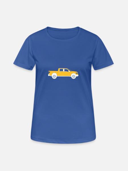Pick-up - T-shirt respirant Femme - bleu royal