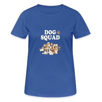 chien de crabe races de chiens cadeau clique - T-shirt respirant Femme - bleu royal - Devant - AI Model Female 172 light (172cm)