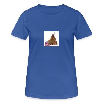 Hen night hen - Women's Breathable T-Shirt - royal blue - Front - AI Model Female 172 light (172cm)