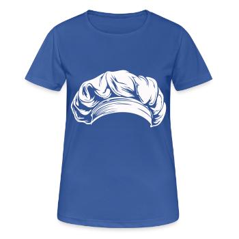 Toque - T-shirt respirant Femme - bleu royal - Devant - AI Model Female 172 light (172cm)