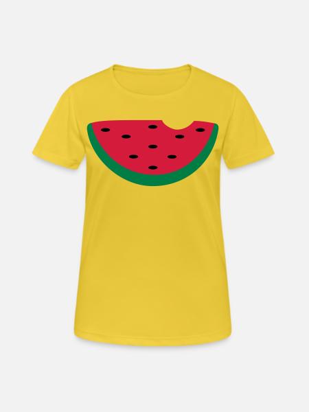 melon - Women's Breathable T-Shirt - sunshine