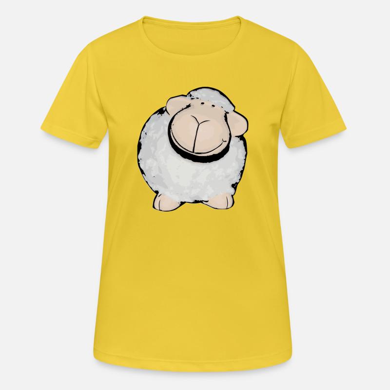 sheep - Women's Breathable T-Shirt - sunshine