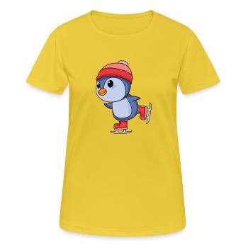 Skating - Women's Breathable T-Shirt - sunshine - Front - AI Model Female 172 dark (172cm)