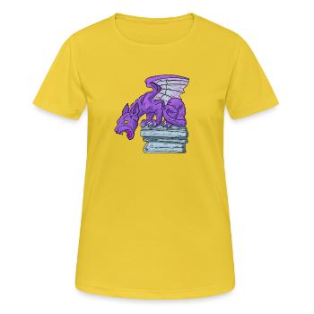 Purple Gargoyille - Women's Breathable T-Shirt - sunshine - Front - AI Model Female 172 dark (172cm)