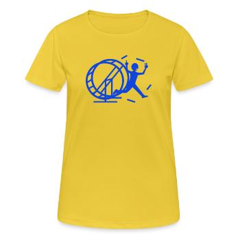 free - Women's Breathable T-Shirt - sunshine - Front - AI Model Female 172 dark (172cm)