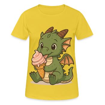 instead of fire - Women's Breathable T-Shirt - sunshine - Front - AI Model Female 172 dark (172cm)