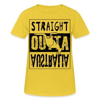directly from australia - Women's Breathable T-Shirt - sunshine - Front - AI Model Female 172 dark (172cm)