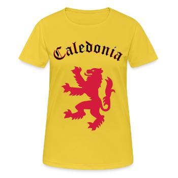 Scotland - Women's Breathable T-Shirt - sunshine - Front - AI Model Female 172 dark (172cm)