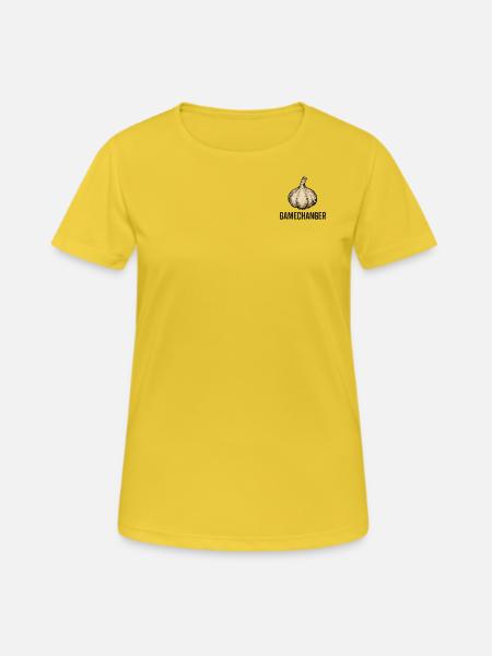 Clove of garlic - Women's Breathable T-Shirt - sunshine