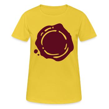 Wax seal stamp wax seal Cachet de cire - Women's Breathable T-Shirt - sunshine - Front - AI Model Female 172 dark (172cm)