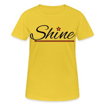 Shine - Women's Breathable T-Shirt - sunshine - Front - AI Model Female 172 dark (172cm)