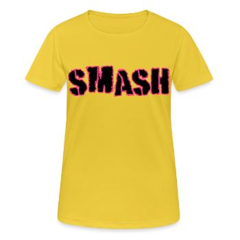 Smash - Women's Breathable T-Shirt - sunshine - Front - AI Model Female 172 dark (172cm)