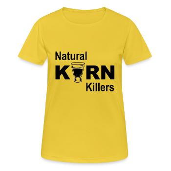 Natural grain killer - Women's Breathable T-Shirt - sunshine - Front - AI Model Female 172 dark (172cm)