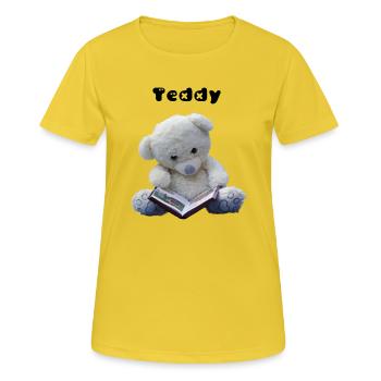 Teddy - Women's Breathable T-Shirt - sunshine - Front - AI Model Female 172 dark (172cm)
