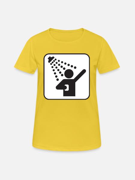 have a shower - Women's Breathable T-Shirt - sunshine