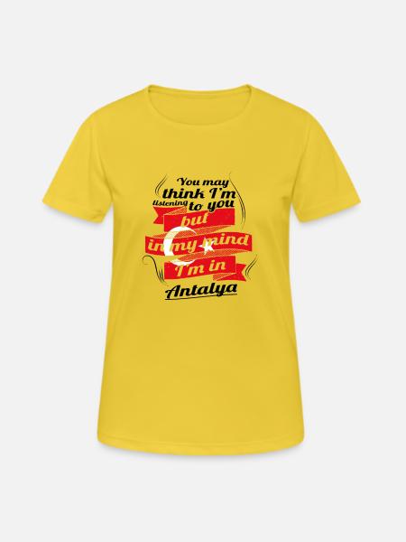 HOLIDAY HOME ROOTS turkey Turkey Turkey Antalya - Women's Breathable T-Shirt - sunshine