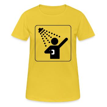 bath bath bathtub bathtub shower shower31 - Women's Breathable T-Shirt - sunshine - Front - AI Model Female 172 dark (172cm)
