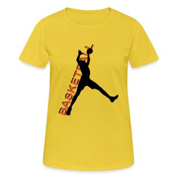 Sport. - Women's Breathable T-Shirt - sunshine - Front - AI Model Female 172 dark (172cm)