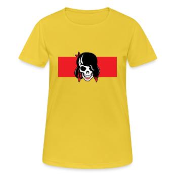 Rockabilly rock - Women's Breathable T-Shirt - sunshine - Front - AI Model Female 172 dark (172cm)