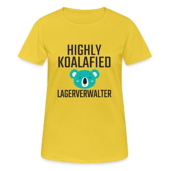 Storage Manager Koalafied - Women's Breathable T-Shirt - sunshine - Front - AI Model Female 172 dark (172cm)