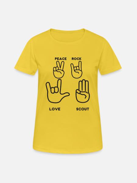 Scout, Scout, Wolfling, Rover, Gift - Women's Breathable T-Shirt - sunshine