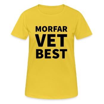 Grandpa knows best - Women's Breathable T-Shirt - sunshine - Front - AI Model Female 172 dark (172cm)
