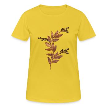 Brick Plant - Women's Breathable T-Shirt - sunshine - Front - AI Model Female 172 dark (172cm)