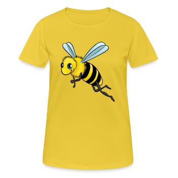 Little bee - Women's Breathable T-Shirt - sunshine - Front - AI Model Female 172 dark (172cm)