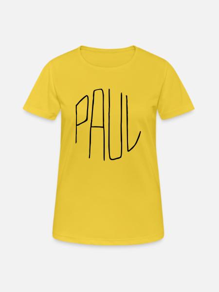 Paul gift - Women's Breathable T-Shirt - sunshine