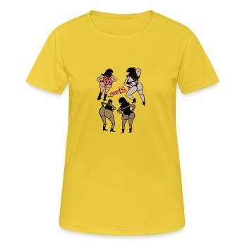 gurls - Women's Breathable T-Shirt - sunshine - Front - AI Model Female 172 dark (172cm)