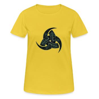 Odin's Horn - Women's Breathable T-Shirt - sunshine - Front - AI Model Female 172 dark (172cm)