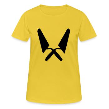 Double trowel - Women's Breathable T-Shirt - sunshine - Front - AI Model Female 172 dark (172cm)