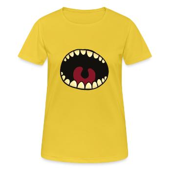 Face mask mouth protection mouth - Women's Breathable T-Shirt - sunshine - Front - AI Model Female 172 dark (172cm)